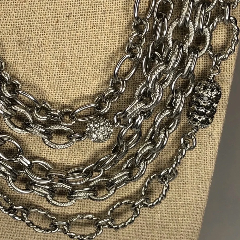 Chloe + Isabel Silver Layered Necklace and bracelet
B1 - Picture 10 of 16